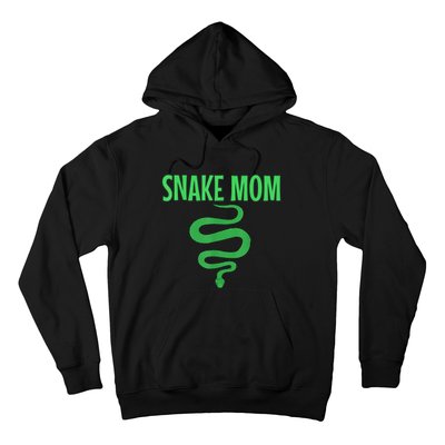 Snake Mom Reptile Python Boa Mommy Herpetologist Hoodie