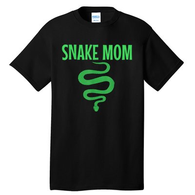 Snake Mom Reptile Python Boa Mommy Herpetologist Tall T-Shirt