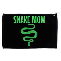 Snake Mom Reptile Python Boa Mommy Herpetologist Grommeted Golf Towel