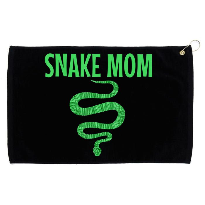 Snake Mom Reptile Python Boa Mommy Herpetologist Grommeted Golf Towel