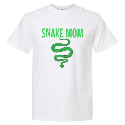 Snake Mom Reptile Python Boa Mommy Herpetologist Garment-Dyed Heavyweight T-Shirt