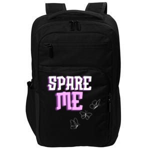 Spare Me Reality Tv Show Meme Doggie Impact Tech Backpack