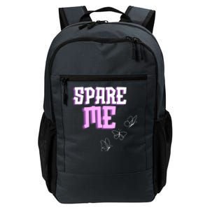 Spare Me Reality Tv Show Meme Doggie Daily Commute Backpack