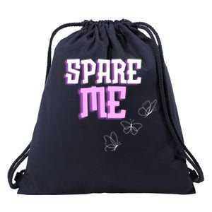 Spare Me Reality Tv Show Meme Doggie Drawstring Bag