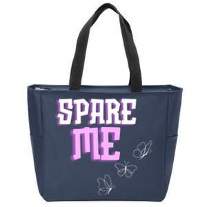 Spare Me Reality Tv Show Meme Doggie Zip Tote Bag