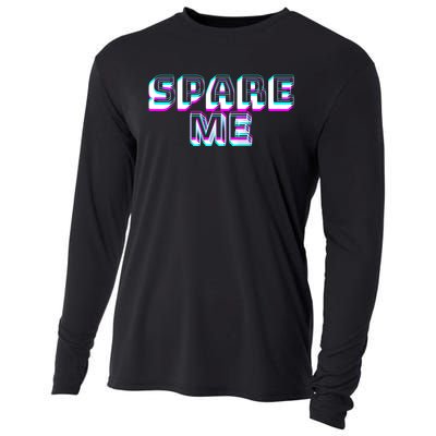 Spare Me Reality Tv Show Meme Doggie Cooling Performance Long Sleeve Crew