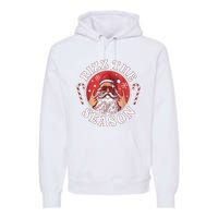 Santa Merry Rizz Mas Middle School Christmas Rizz The Season Premium Hoodie