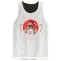 Santa Merry Rizz Mas Middle School Christmas Rizz The Season Mesh Reversible Basketball Jersey Tank