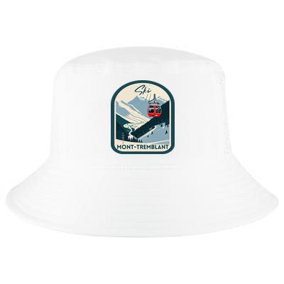 Ski Monttremblant Retro Vintage Style Monttremblant Skiing Cool Comfort Performance Bucket Hat