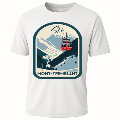 Ski Monttremblant Retro Vintage Style Monttremblant Skiing Performance Shirt