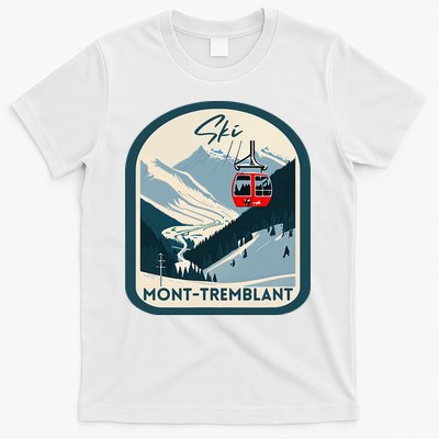 Ski Monttremblant Retro Vintage Style Monttremblant Skiing T-Shirt