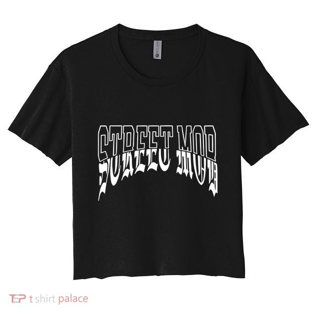Street Mob Records Old English Crop Top