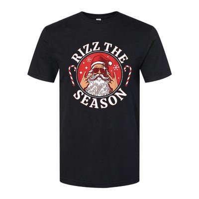 Santa Merry Rizz Mas Middle School Christmas Rizz The Season Softstyle CVC T-Shirt