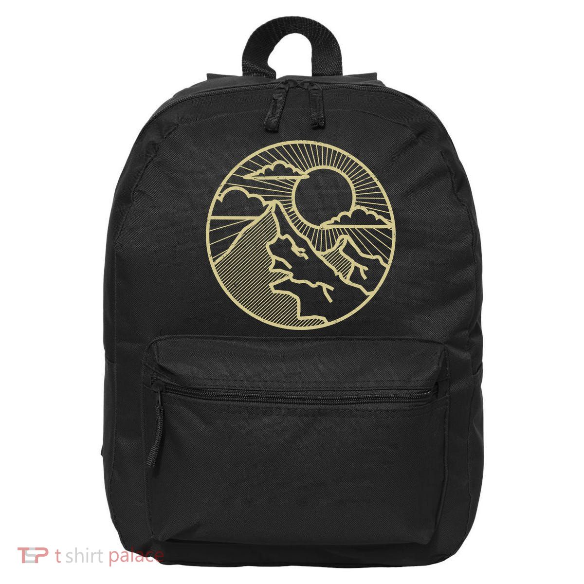Sunset Mountain Retro 16 in Basic Backpack