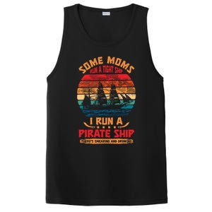 Some Moms Run A Tight Ship I Run A Pirate Ship Family Gift PosiCharge Competitor Tank