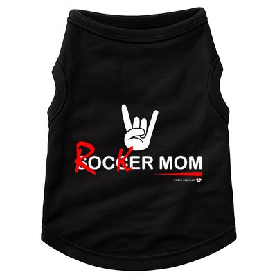 Soccer Mom Rocker Mom Rock Rebellious And Fun Doggie Tank