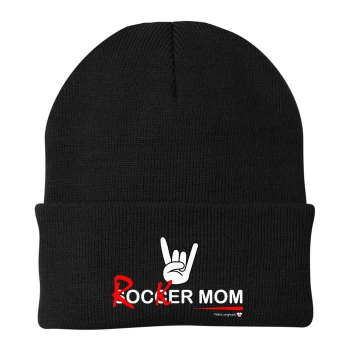 Soccer Mom Rocker Mom Rock Rebellious And Fun Beanie