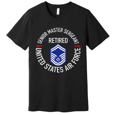 Senior Master Sergeant Retired Retirement Premium T-Shirt