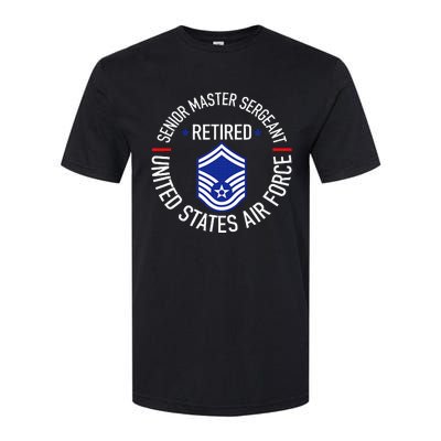 Senior Master Sergeant Retired Retirement Softstyle® CVC T-Shirt