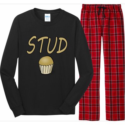 Stud Muffin S Funny Gift Long Sleeve Pajama Set