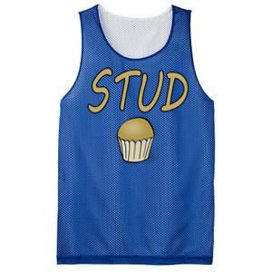 Stud Muffin S Funny Gift Mesh Reversible Basketball Jersey Tank