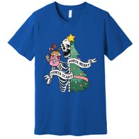 Sorta Merry Sorta Scary Christmas Christmas Skeleton  Premium T-Shirt