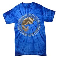 Sniper Military Sharpshooter Usa You Will Not See Hear Gift Tie-Dye T-Shirt