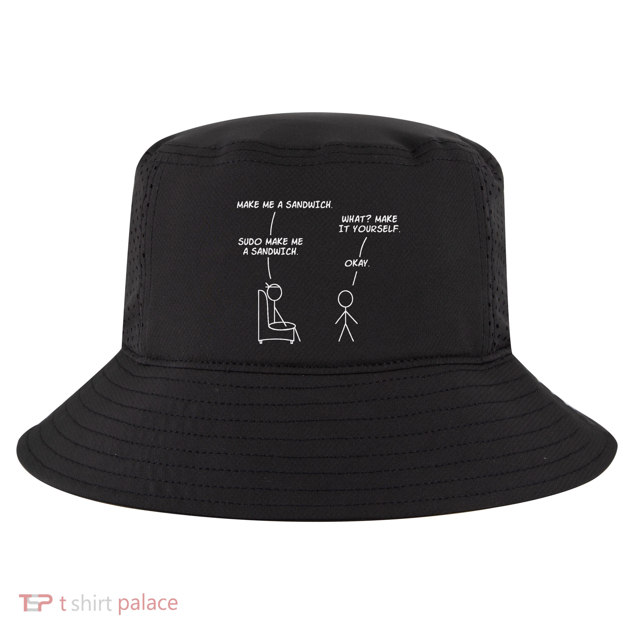 Sudo Make Sandwich Funny Linux Cool Comfort Performance Bucket Hat
