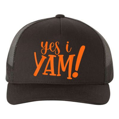 She's My Sweet Potato I YAM Thanksgiving Couple's Matching Yupoong Adult 5-Panel Trucker Hat