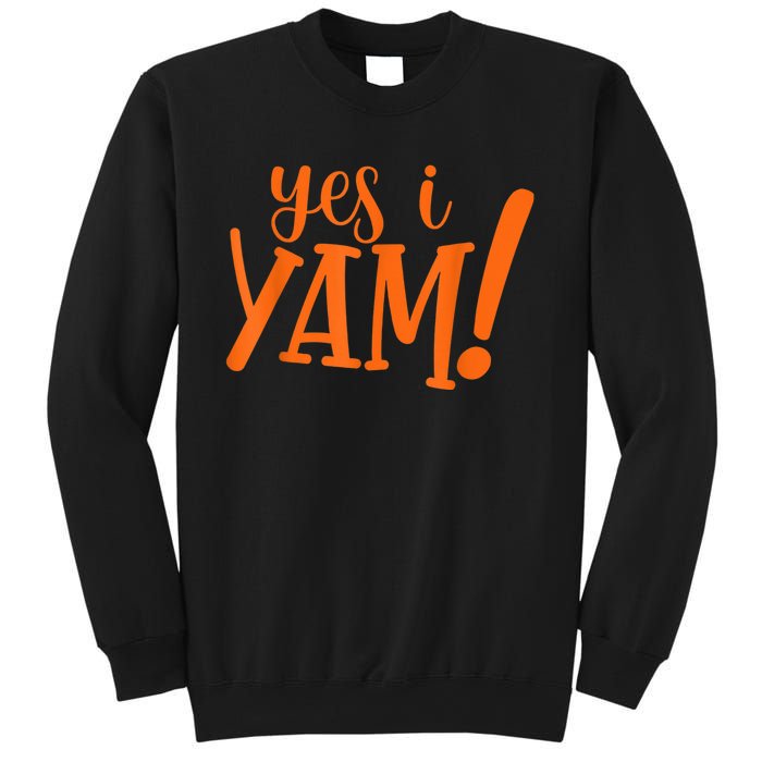 She's My Sweet Potato I YAM Thanksgiving Couple's Matching Sweatshirt