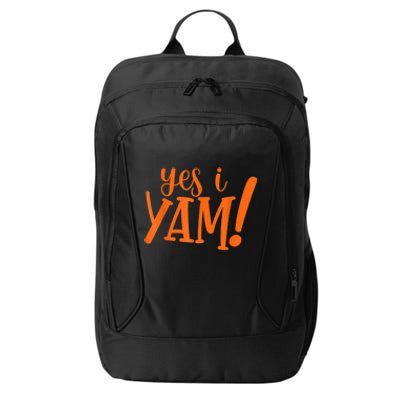 She's My Sweet Potato I YAM Thanksgiving Couple's Matching City Backpack