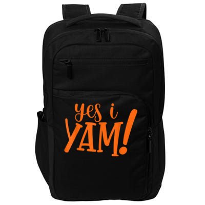 She's My Sweet Potato I YAM Thanksgiving Couple's Matching Impact Tech Backpack