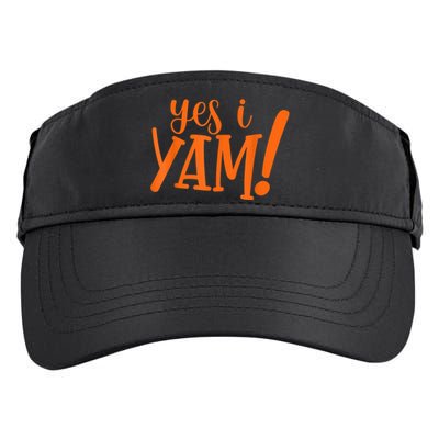 She's My Sweet Potato I YAM Thanksgiving Couple's Matching Adult Drive Performance Visor