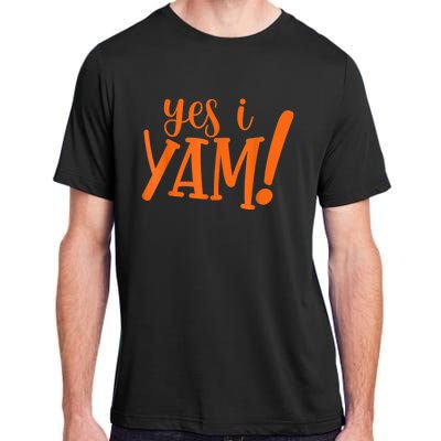 She's My Sweet Potato I YAM Thanksgiving Couple's Matching Adult ChromaSoft Performance T-Shirt