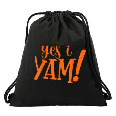 She's My Sweet Potato I YAM Thanksgiving Couple's Matching Drawstring Bag