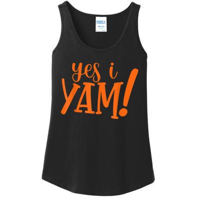 She's My Sweet Potato I YAM Thanksgiving Couple's Matching Ladies Essential Tank