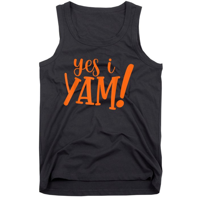 She's My Sweet Potato I YAM Thanksgiving Couple's Matching Tank Top