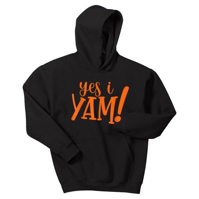 She's My Sweet Potato I YAM Thanksgiving Couple's Matching Kids Hoodie