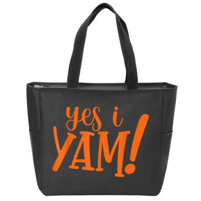 She's My Sweet Potato I YAM Thanksgiving Couple's Matching Zip Tote Bag