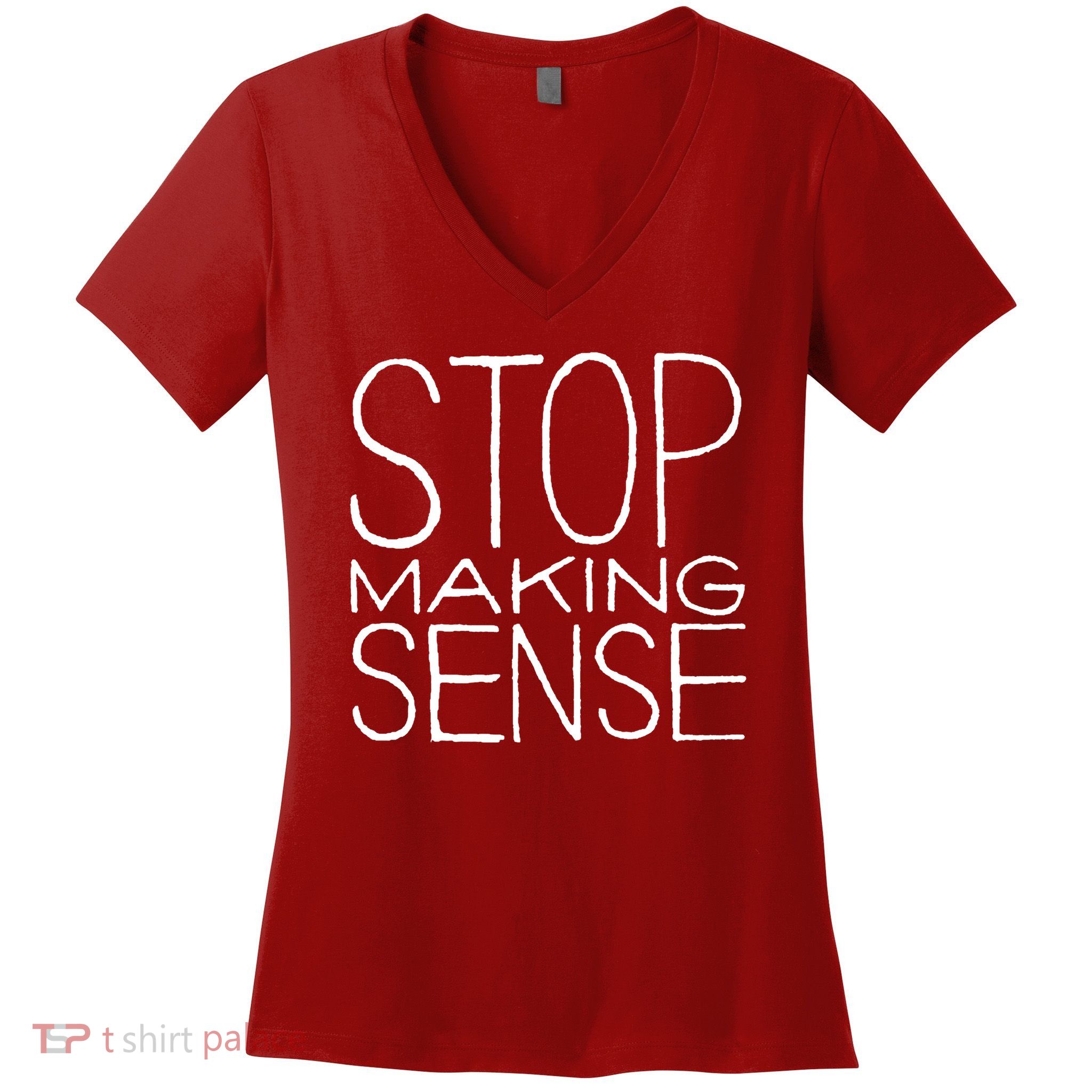 Stop Making Sense Talking Heads Women's V-Neck T-Shirt