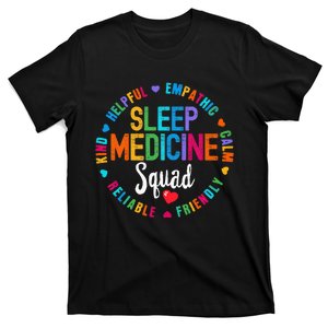 Sleep Medicine Squad Nurse Team Registered Nursing T-Shirt