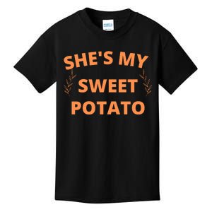 She's My Sweet Potato Yes I Yam Kids T-Shirt