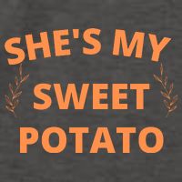 She's My Sweet Potato Yes I Yam Vector Backpack