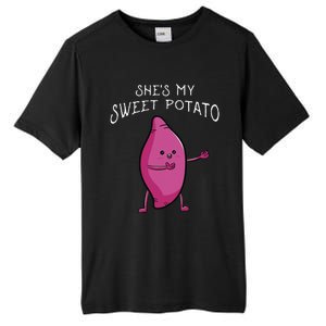 She's My Sweet Potato Yes I Yam Matching Valentine's Day Tall Fusion ChromaSoft Performance T-Shirt