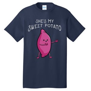 She's My Sweet Potato Yes I Yam Matching Valentine's Day Tall T-Shirt