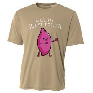 She's My Sweet Potato Yes I Yam Matching Valentine's Day Cooling Performance Crew T-Shirt