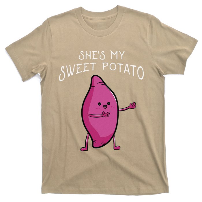 She's My Sweet Potato Yes I Yam Matching Valentine's Day T-Shirt