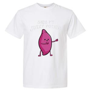 She's My Sweet Potato Yes I Yam Matching Valentine's Day Garment-Dyed Heavyweight T-Shirt