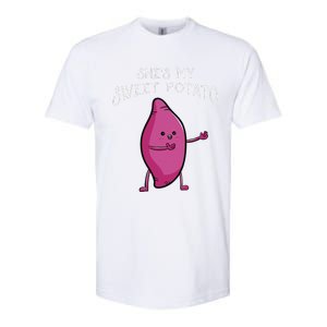 She's My Sweet Potato Yes I Yam Matching Valentine's Day Softstyle CVC T-Shirt