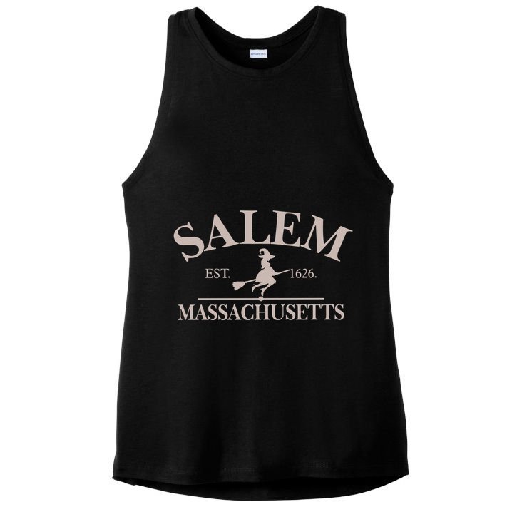 Salem Massachusetts Ladies PosiCharge Tri-Blend Wicking Tank
